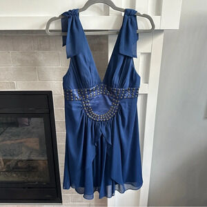 BCBGeneration Women's Navy Blue Dress| size 6